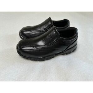 Deer Stags Recess Slip On Loafers Kids 11W Black Simulated Leather Good